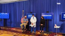 نائب الرئيس الأمريكي مايك بنس وزوجته يتلقيان لقاح فايزر - بيونتيك المضاد لفيروس كورونا