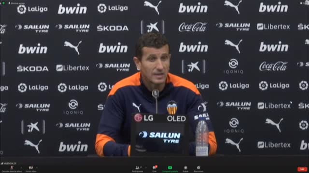 Javi Gracia sobre el mercado de invierno: "Tenemos que trabajar con los jugadores que tenemos"