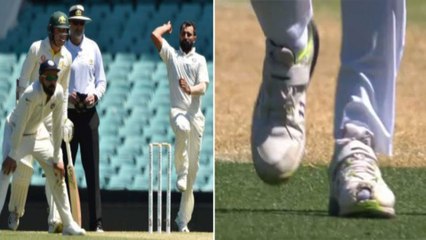 India vs Australia 1st Test: Hole in Shami’s Shoes During Bowling, Know the Reason