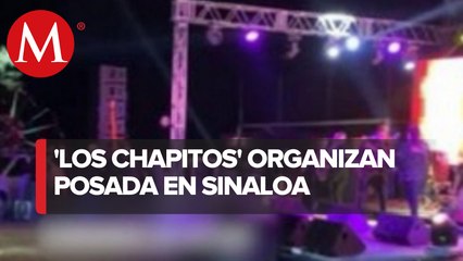 Suspenden posada presuntamente organizada por los hijos del Chapo