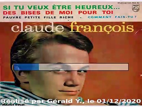 Claude François_Pauvre petite fille riche (Clip 1963)karaoké