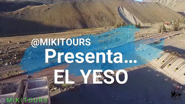 El yeso - Ruta Cajon del Maipo (Santiago - Chile)