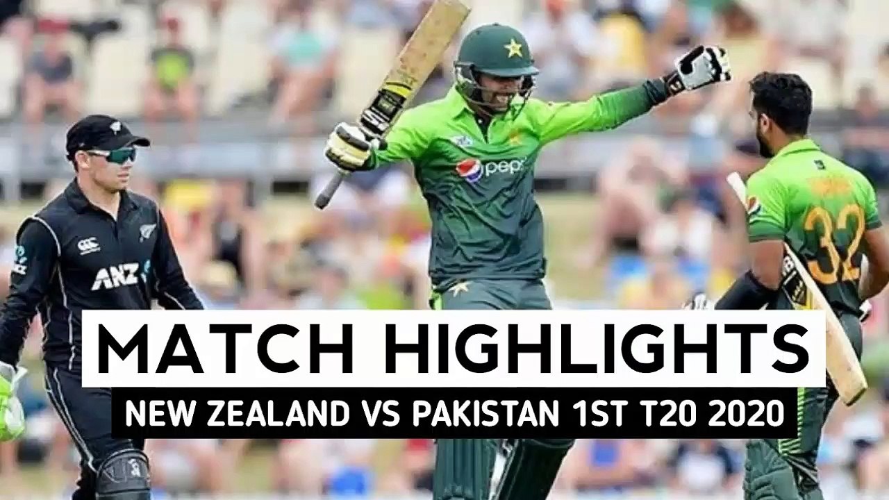 New Zealand vs Pakistan 1st T20 2020 Full Match...