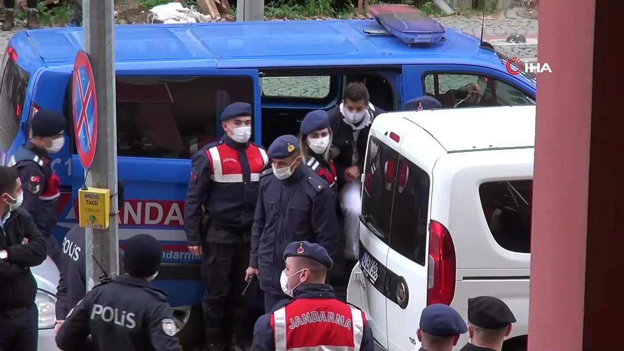 Evdeki partide işlenen kıskançlık cinayeti şüphelileri adliyeye sevk edildi