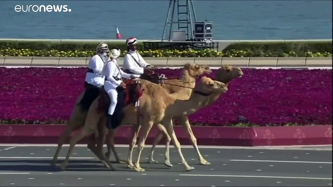 شاهد: قطر تحتفل بعيدها الوطني بعرض عسكري