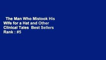 The Man Who Mistook His Wife for a Hat and Other Clinical Tales  Best Sellers Rank : #5