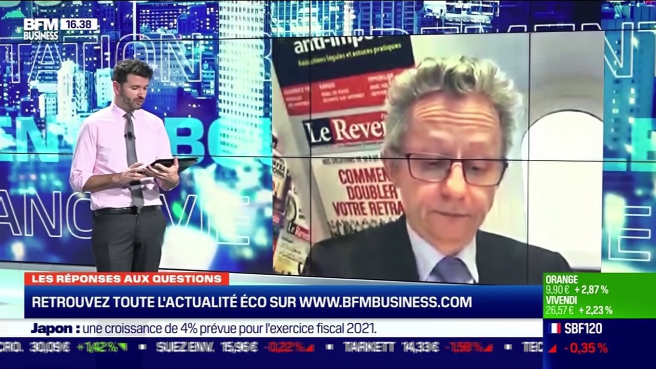 Les questions : Quels titres sont conseillés pour le réinvestissement de l'argent de la vente d'un appartement ? -18/12