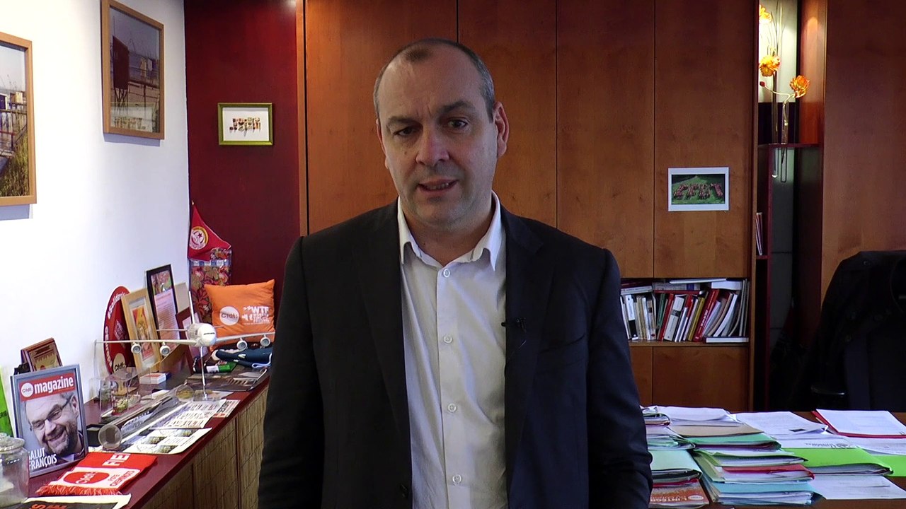 Laurent Berger, message aux militants