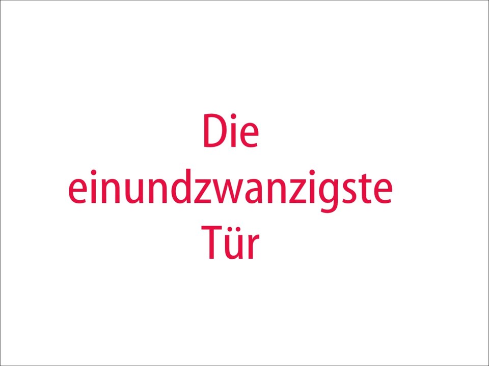 21. Türchen - Montag, 21.12.2020
