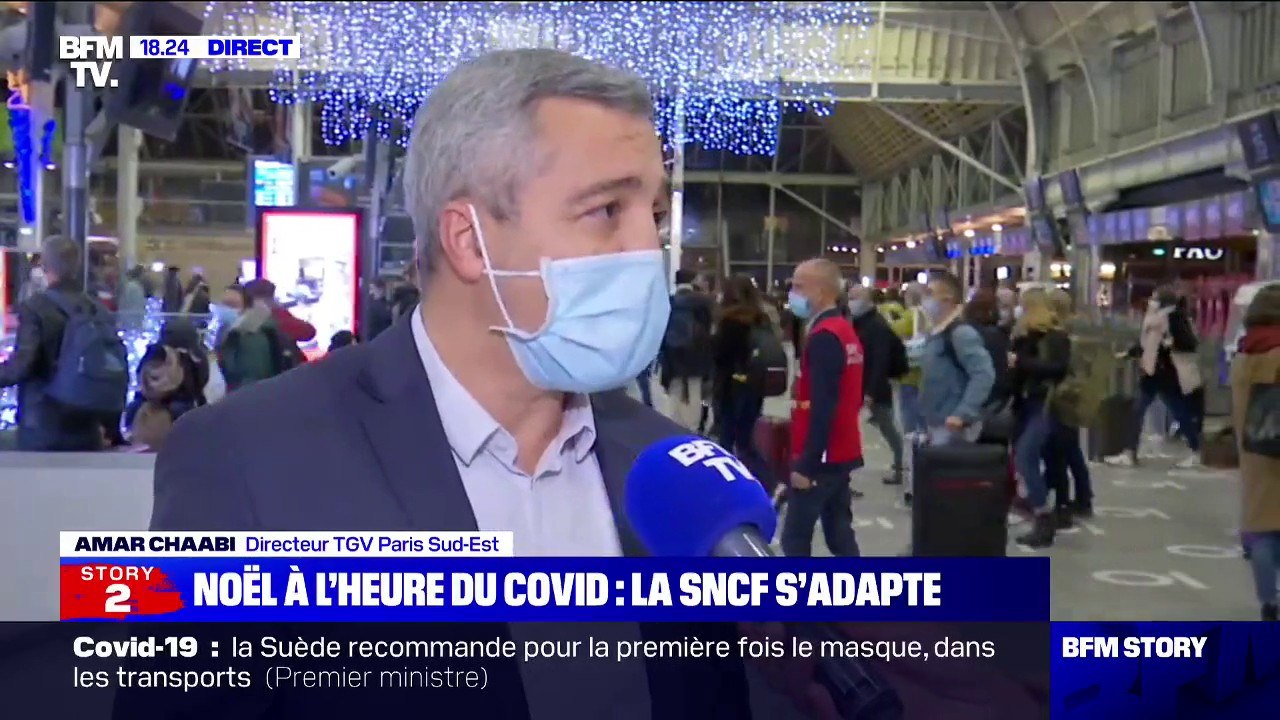 Amar Chaabi (directeur TGV Paris Sud-Est): "Nous attendons environ 150.000 voyageurs ce week-end au départ de la gare de Lyon"