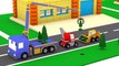 The Bad Robot - Tiny Trucks for Kids with Street Vehicles Bulldozer, Excavator & Crane