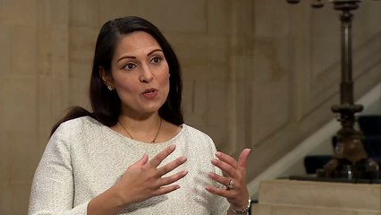 Fluctuating numbers of lorries stranded at Dover, Patel says