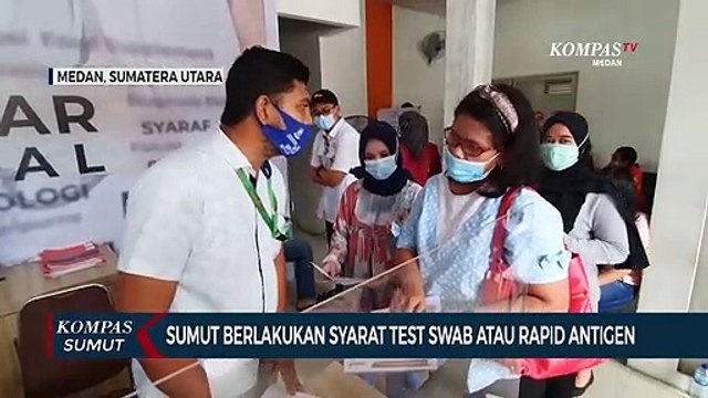 Sumut Berlakukan Syarat Test Swab atau Rapid Antigen
