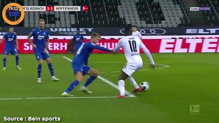 Marcus Thuram gravement sanctionné après avoir craché sur un adversaire