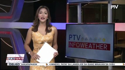 PTV INFO WEATHER: Tail-end of frontal system, umiiral sa silangang bahagi ng Northern Luzon