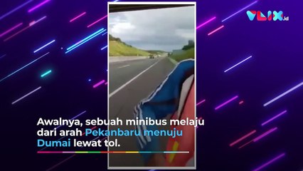 Mobil Ringsek di Tol Riau, 2 Bulan Langsung Makan Korba