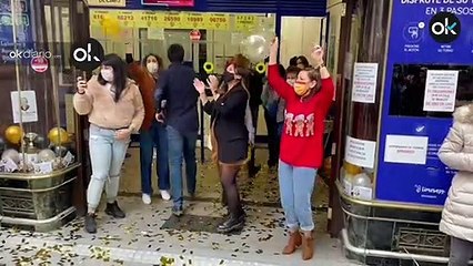 Doña Manolita reparte suerte