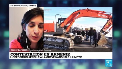 Contestation en Arménie: l'opposition appelle à la grève nationale illimitée