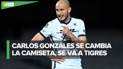 Video herunterladen: Carlos González es baja oficial de Pumas y firma con los Tigres en la Liga MX