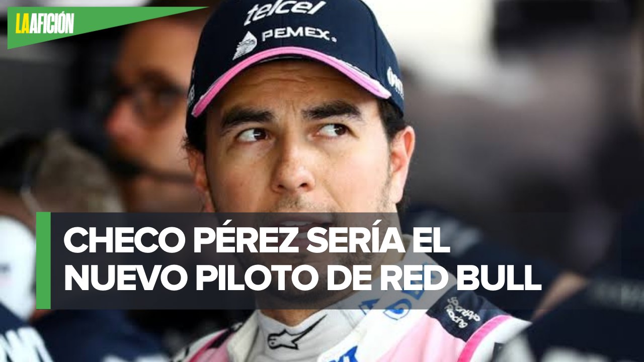 Checo Pérez podría llegar a la escudería de Red Bull