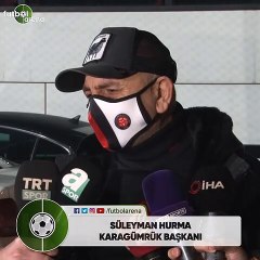 Süleyman Hurma: "Sahada penaltı pozisyonundan daha tehlikeli ve daha garez şeyler oldu"