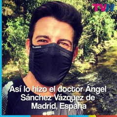 Doctor lanza campaña con carteles para ya no seguir propagando el Covid-19