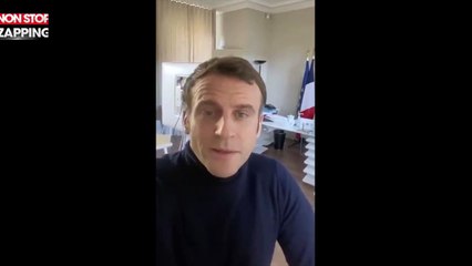 Emmanuel Macron positif au Covid-19, assure aller "bien" (vidéo)