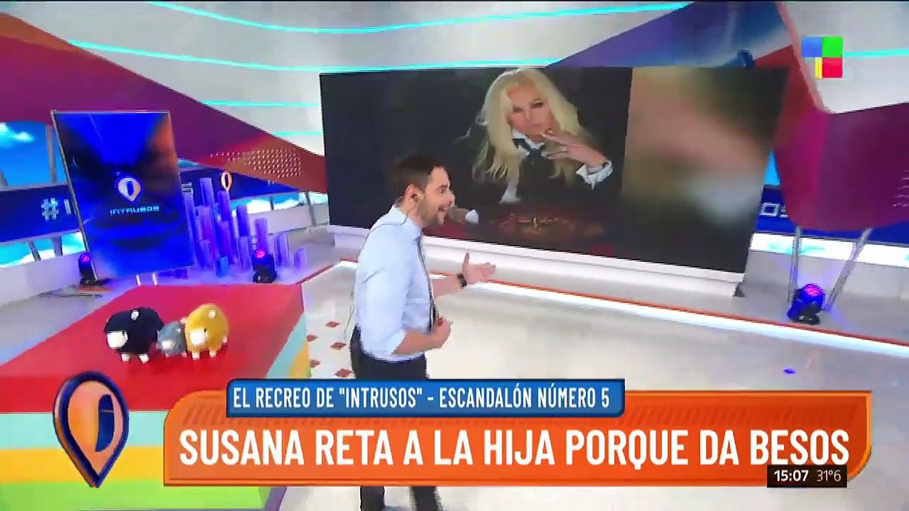 Los escandalones de Rodrigo Lussich en el "recreo" de Intrusos