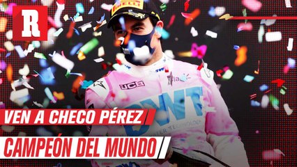 A Checo lo quiero ver campeón de mundo, mencionó Jimmy Morales