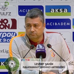 Levent Şahin: "Bundan sonraki maçlarda kulübelere dikkatli bakılsın"