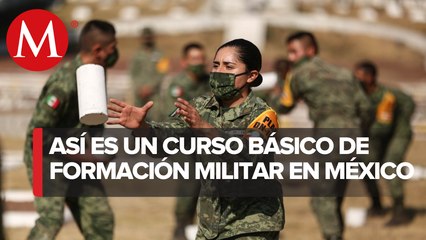 Con honor, cadetes del Colegio Militar finalizan curso básico de formación