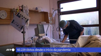 França supera as 60.000 mortes por covid-19