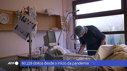 França supera as 60.000 mortes por covid-19