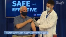Vice President Mike Pence and Wife Karen Publicly Receive COVID Vaccine Alongside Surgeon General