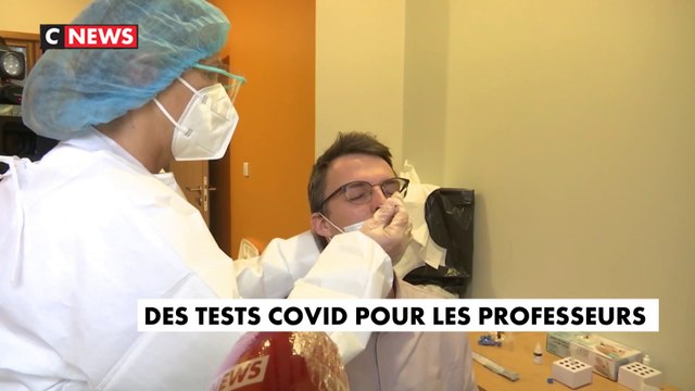 Coronavirus : des tests de dépistage pour les professeurs avant les vacances