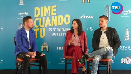 Entrevista exclusiva con los protagonistas de la película 'Dime cuando tú'