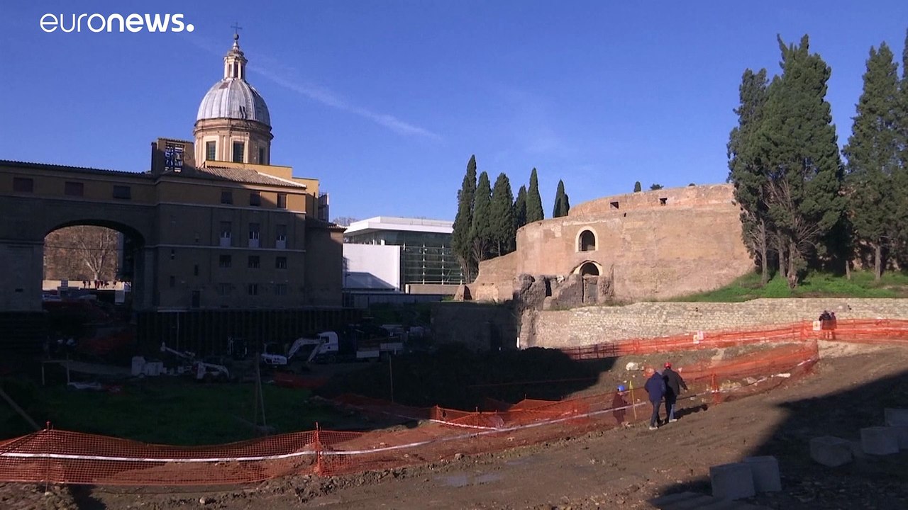 Aufgetaucht aus 'Schwarzem Loch' - Augustus-Mausoleum in Rom öffnet am 1. März