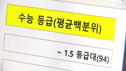 23일 수능 점수 발표...정시도 미리 대비해야 / YTN