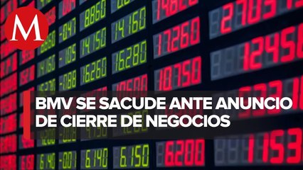 Bolsa Mexicana de Valores cae tras anuncio de regreso a semáforo rojo en CdMx y Edomex