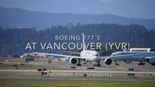 Enjoy the Boeing 777 ($350 millions of dollars) at CYVR (Vancouver) Airport