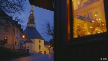 Toy village of Seiffen in the German Ore Mountains