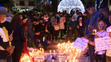 Velatón por Sofía Cadavid: cientos de personas rechazaron el asesinato de la niña en Rionegro