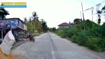 Perbaikan Jalan di Kelurahan Amborawang Laut Kecamatan samboja