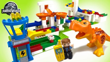 Jurassic World + Hubelino Ball Maze : Can You Help Owen Find the Bathroom?