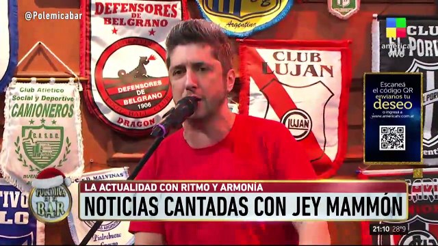 Noticias cantadas de Jey Mammon en Polémica en el bar (18/12/20)