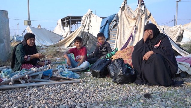 Displaced people in Iraq are running out of options as the government shuts down refugee camps