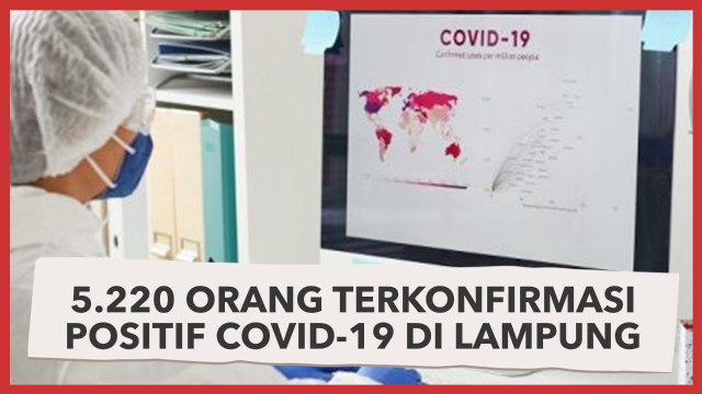 5.220 Orang Terkonfirmasi Positif Covid-19 di Lampung