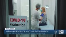 Workers needed to help keep up with COVID-19 vaccine demands in the Valley
