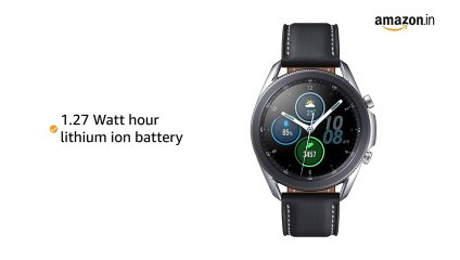 Samsung galaxy Noblesse watch 3 45mm amazon official Riview 2021