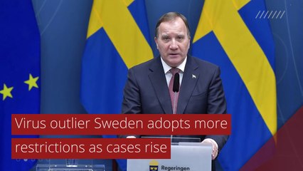 Virus outlier Sweden adopts more restrictions as cases rise, and other top stories in international news from December 19, 2020.